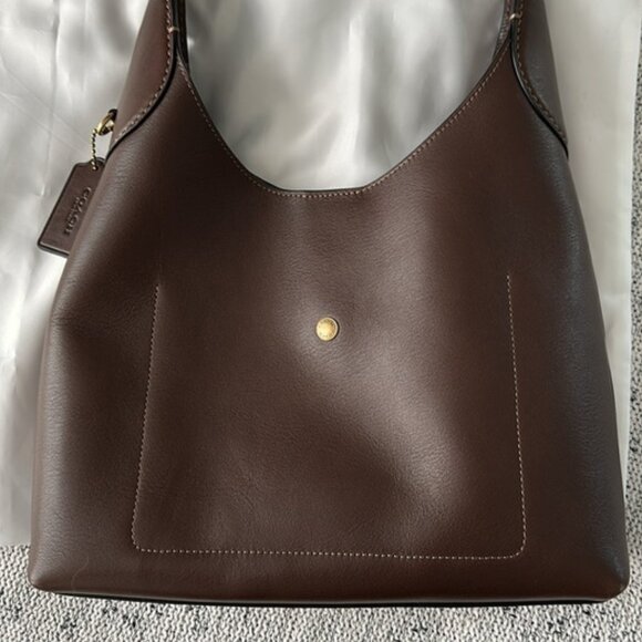 Coach • Brooklyn Shoulder Bag 28 in Maple! - Picture 8 of 14
